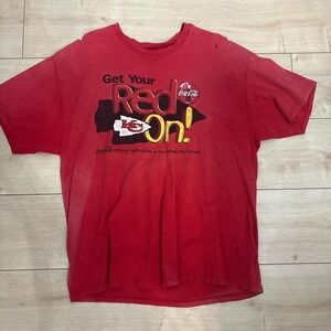 Red Chiefs NFL tee with a relaxed fit #NFL #ChiefsKingdom